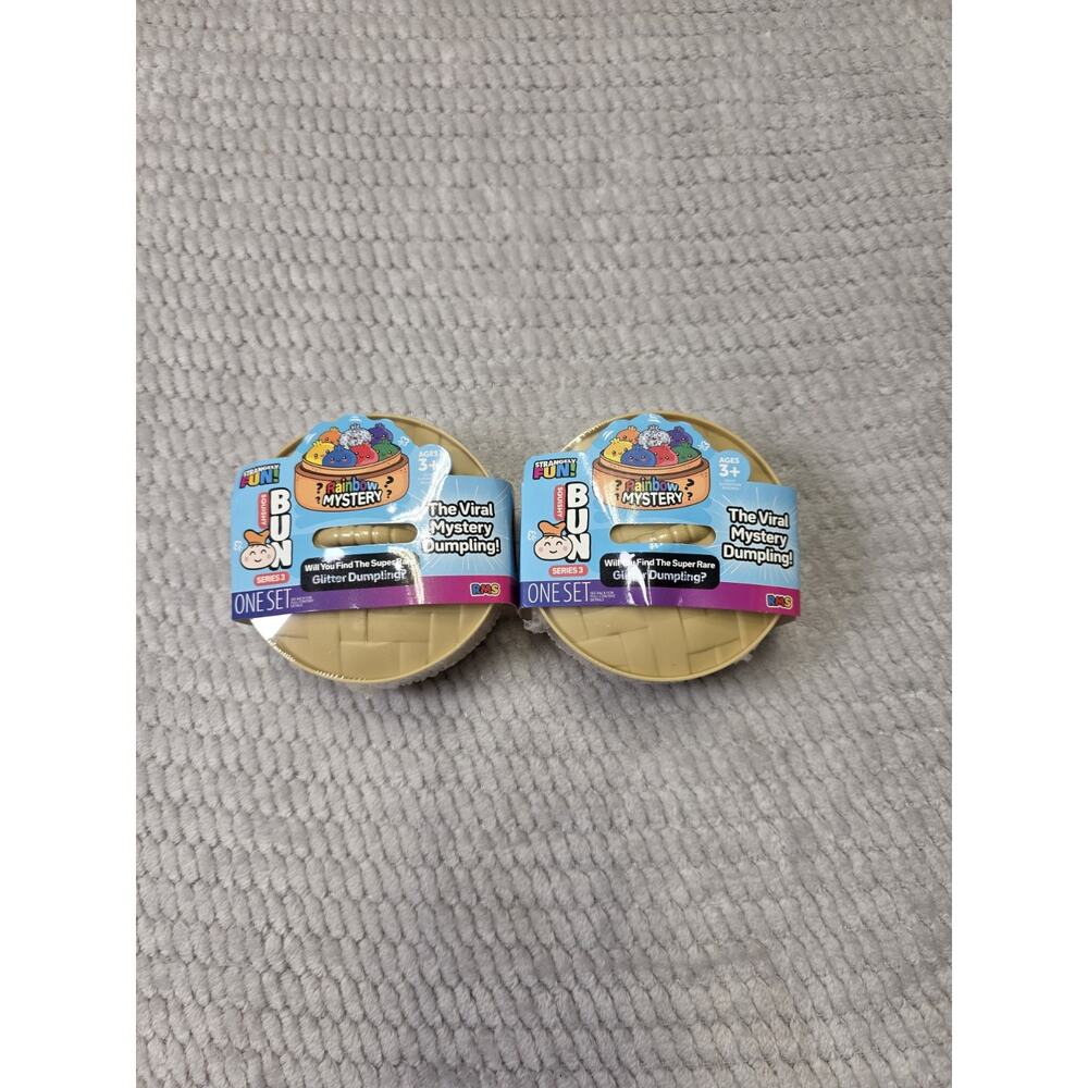 Mystery Dumplings Rainbow Lot Of 2 Viral Regular Size Squishy Dumpling Fidget